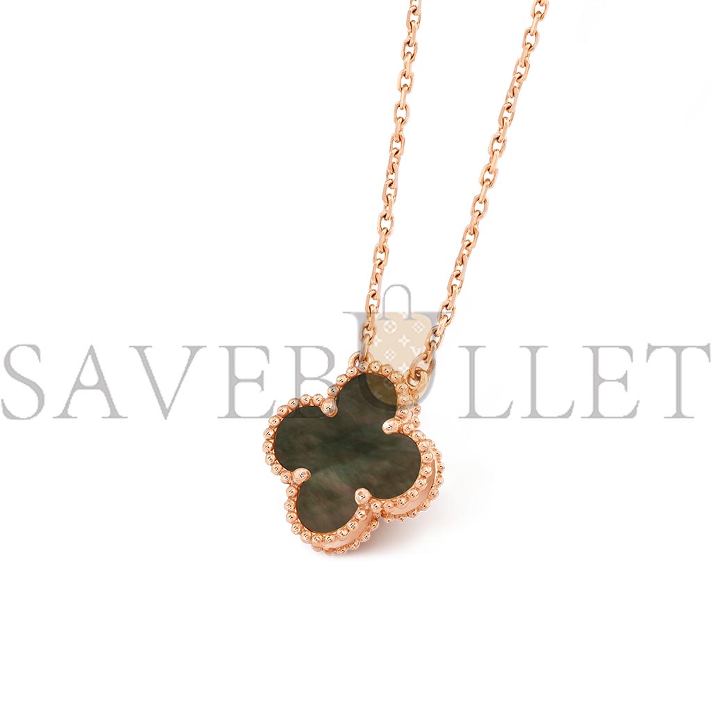 VAN CLEEF ARPELS VINTAGE ALHAMBRA PENDANT - ROSE GOLD, MOTHER-OF-PEARL  VCARP4KK00
